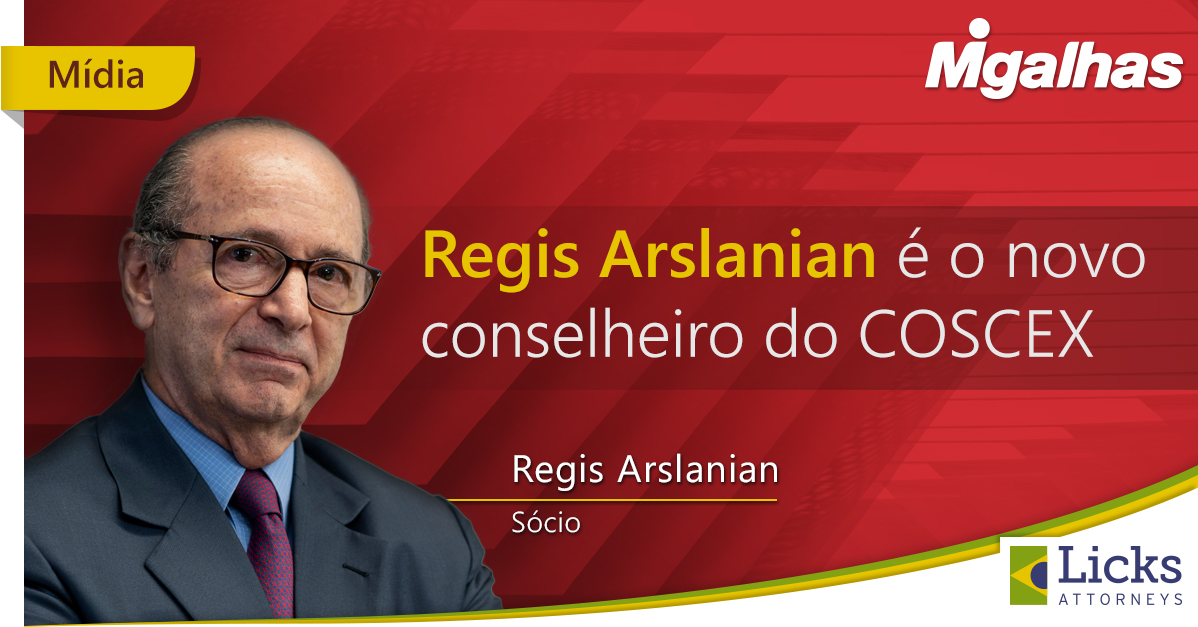 Regis Arslanian e o novo conselheiro do COSCEX - Regis.jpg
