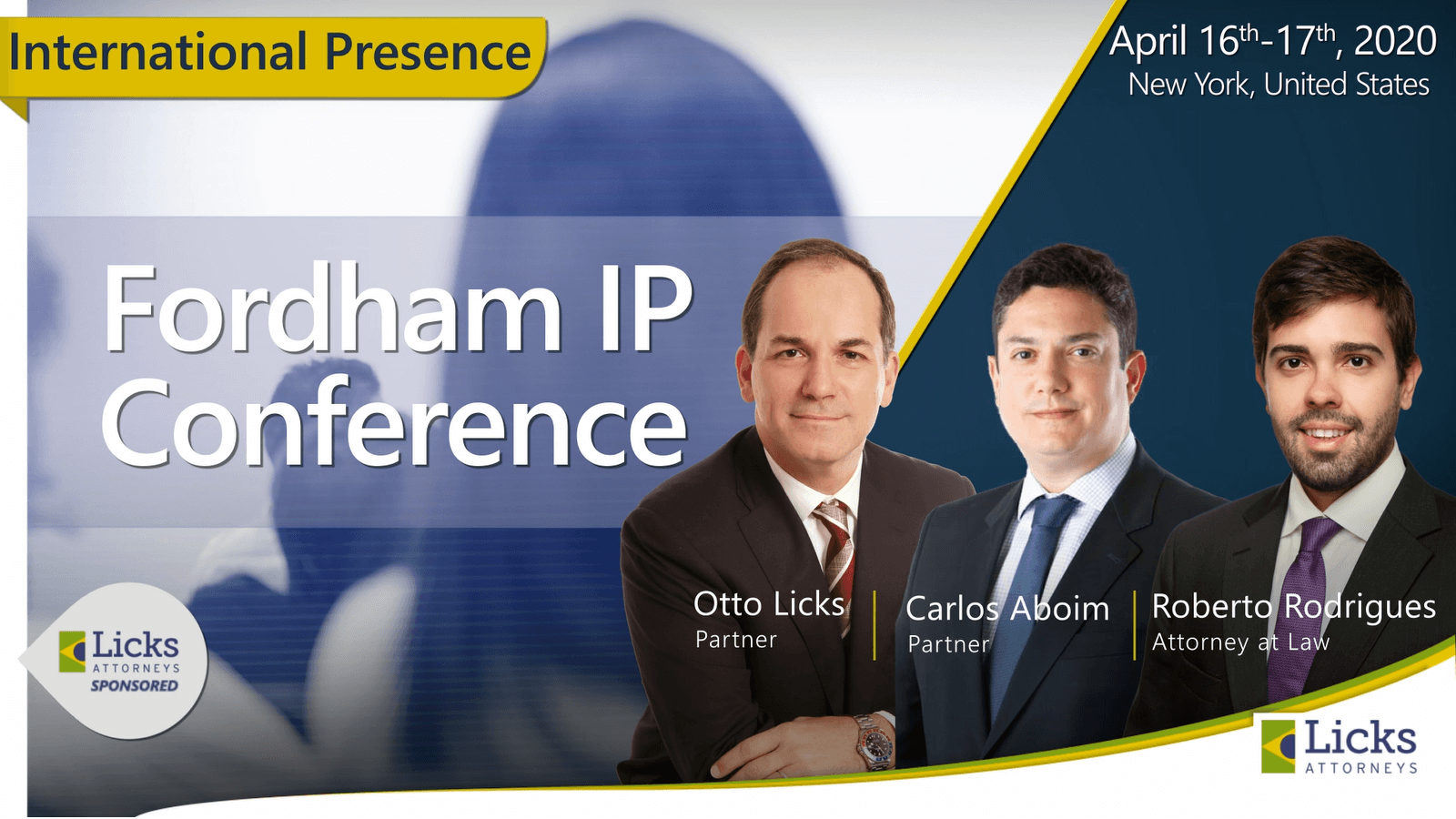 Banner do evento